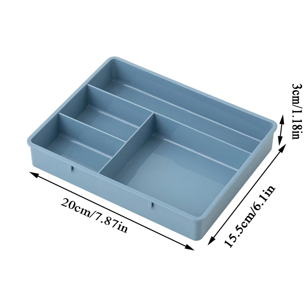 MELevual-Boîte de rangement multi-cellules pour bureau, bac de stockage multifonctionnel, conteneur de synchronisation