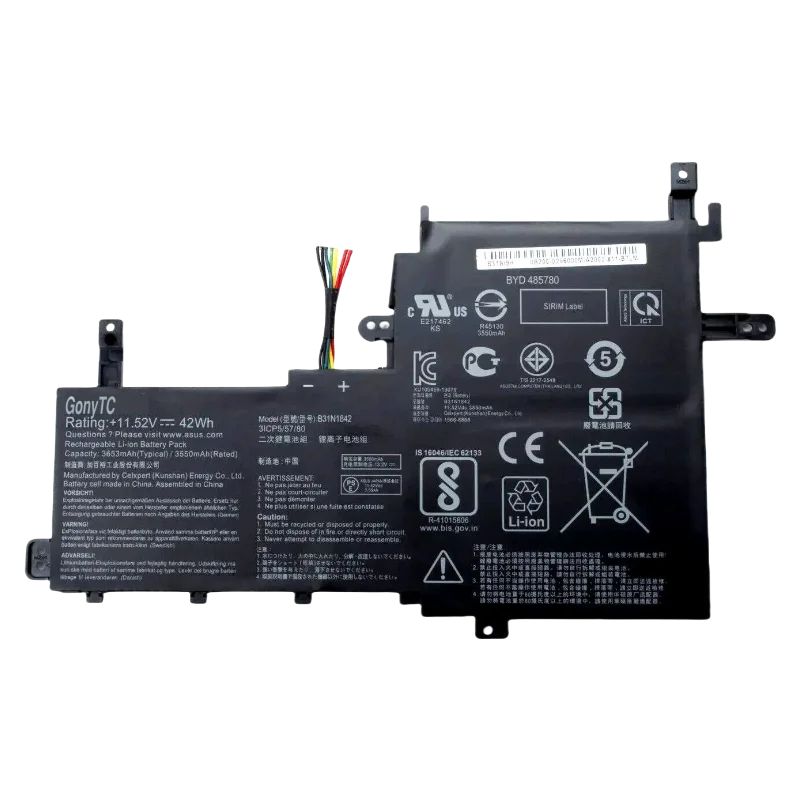 

Оригинальный аккумулятор B31N1842 для ноутбука ASUS VivoBook 15 F513EA K513E KM513UA M513IA S513EA S531F S533UA X513EA X531FA X531FL