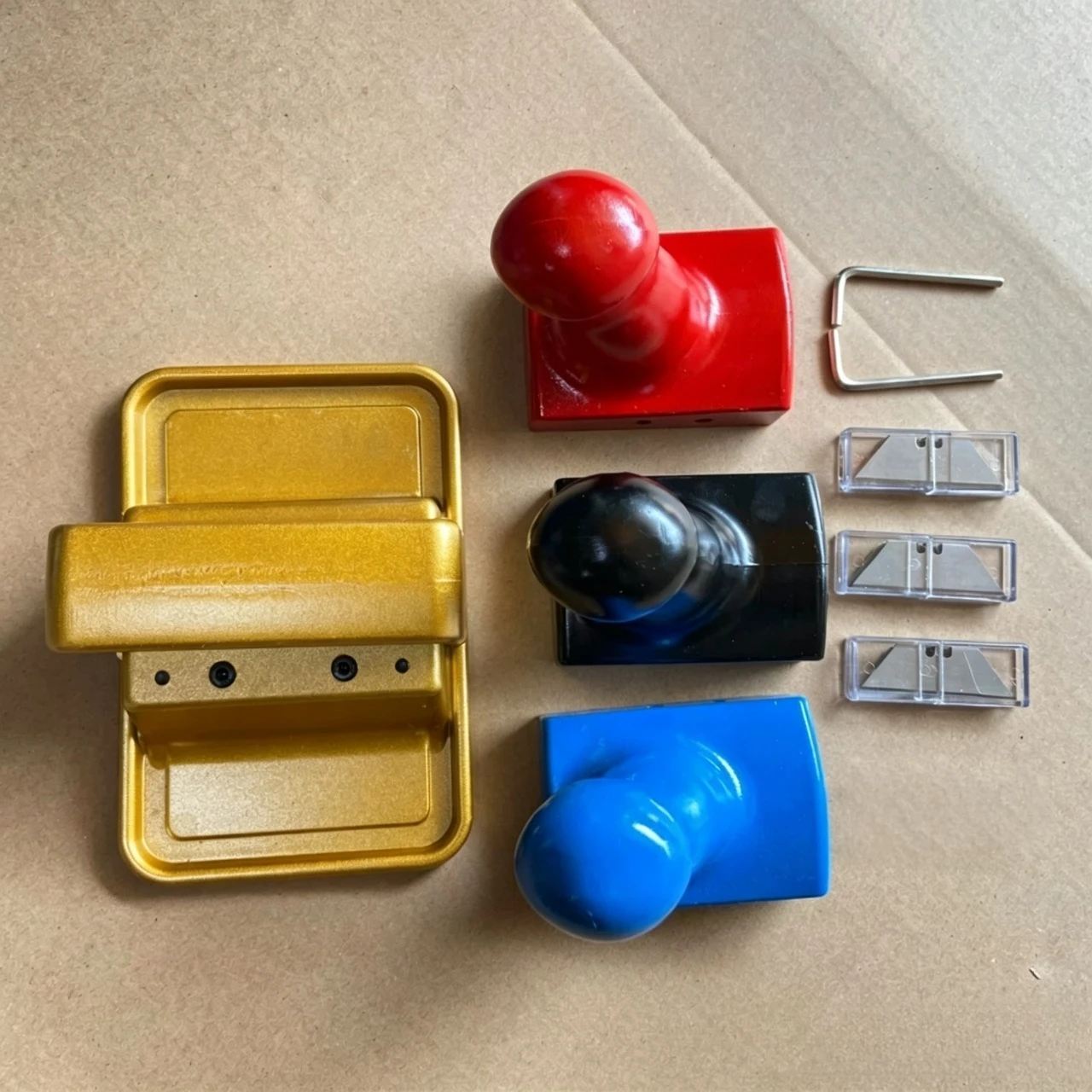 Duct Push Cutter Phenolic Board Special Cutting Tool For Single Sided Color Steel HVAC Composite Air Duct Making Work