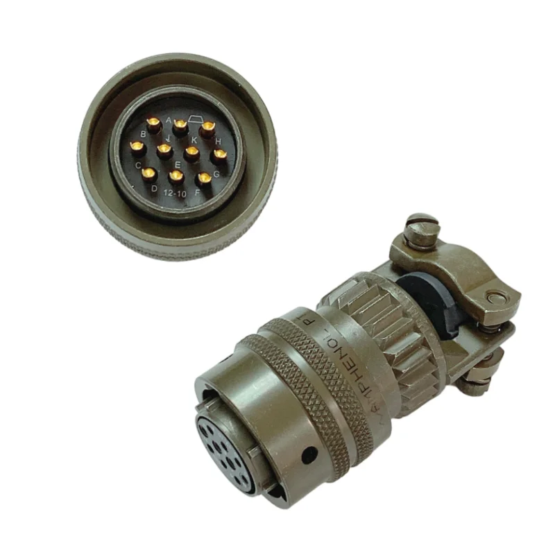 PT06E-12-10S/P(SR) 26482 PT02E-12-10P/S PT26482 MIL 12-10S 12-10P Aviation Plug Connector Waterproof AMPHENOL