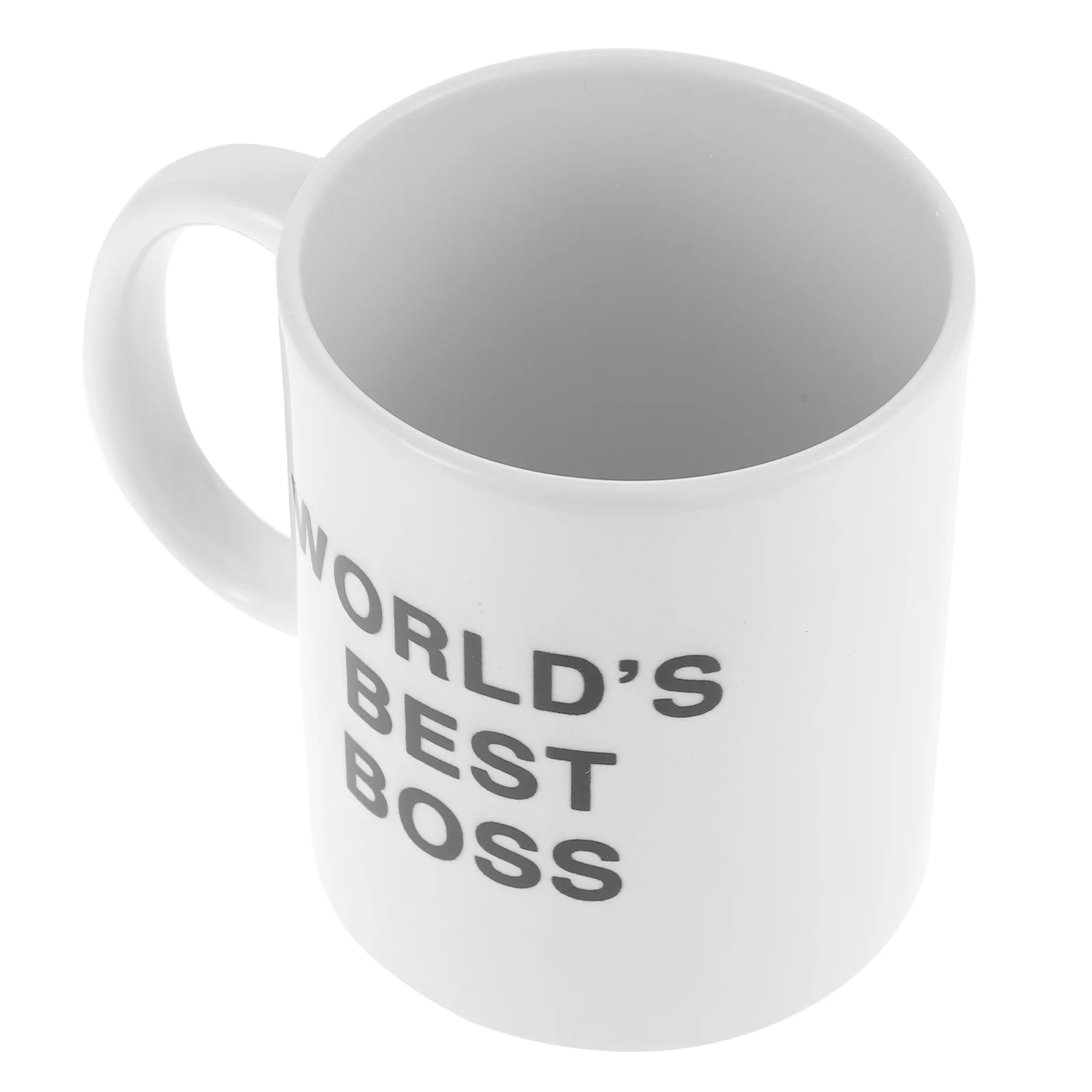 350 Ml Plain White Mug World S Best Boss Cup Espresso Cups Afternoon Tea Funny Office Milk Father Coffee