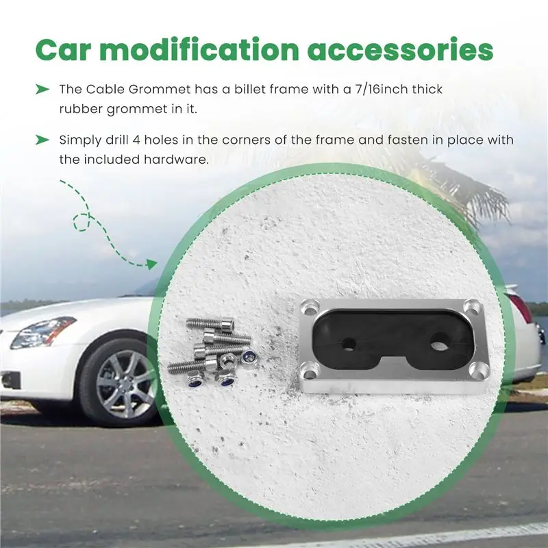 Hot Selling-Billet Firewall Shifter Cable Grommet For Civic Integra K-Series K20 K24 DC2 Swap,Billet Firewall Shifter Cable Grom