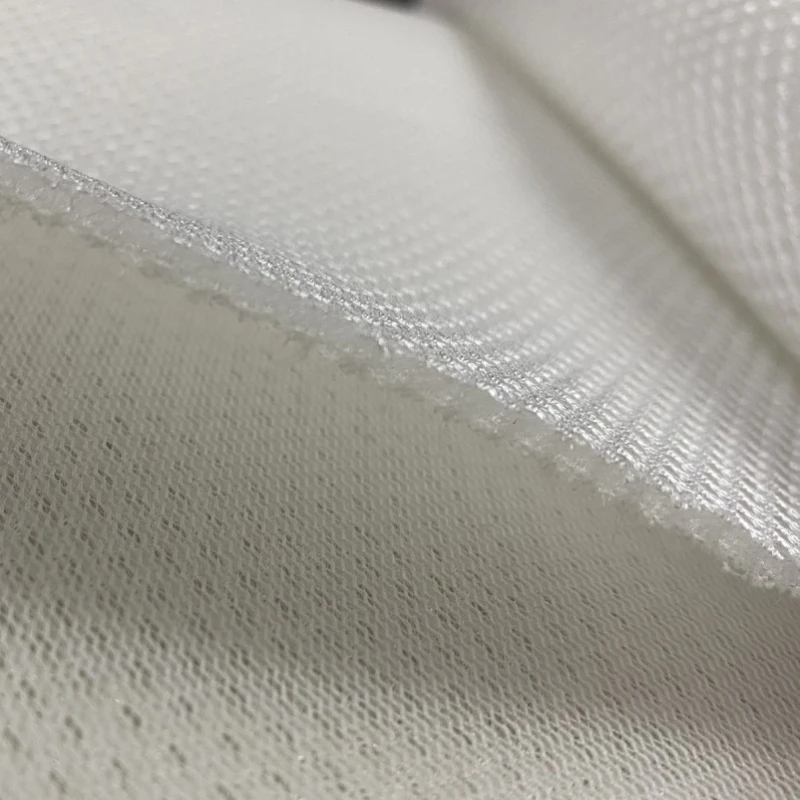 Triple Layer Mesh Elastic Fabric Breathable Bed Office Chair Sofa Shoe Diy Sewing By The Meter Wholesale Cloth Solid Color