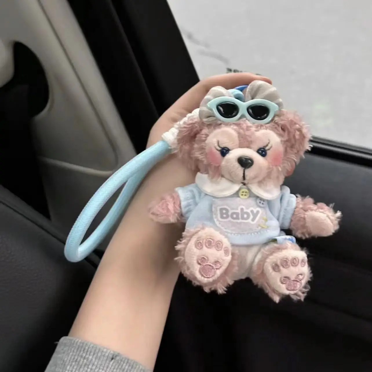 Disney Duffy Doll Kawaii Cute Anime Toy Sweet Girl Bag Pendant Accessories Student Backpack Cartoon Decoration Fun Gift Toy