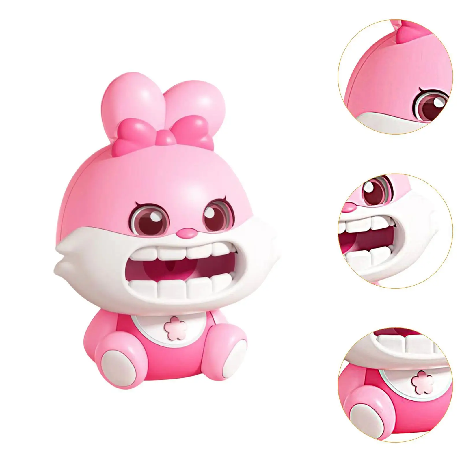 Electronic Bunny Toy Portable Role Play Toy for Boys Girls Children Kids