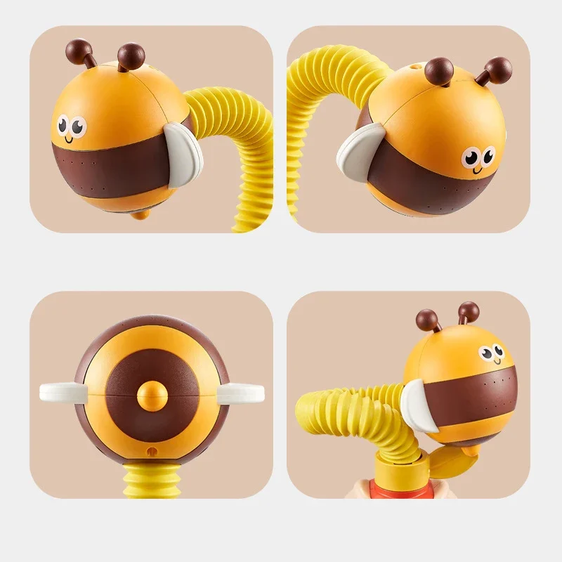 Abeille électrique pulvérisation d'eau gicler arroseur bébé jouets de bain baignoire douche piscine salle de bain jouet pour nourrissons bébés tout-petits cadeaux