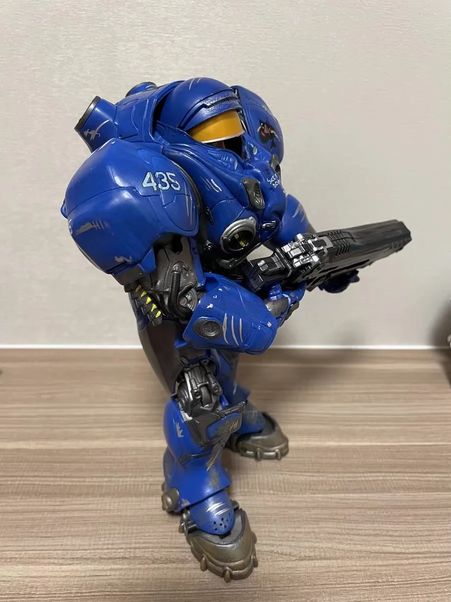 Starcraft 2 modelo hecho a mano de Terran Machine Gunman Tekis Finley, muñeca de juguete con muñeca móvil, modelo de adornos, regalo de cumpleaños