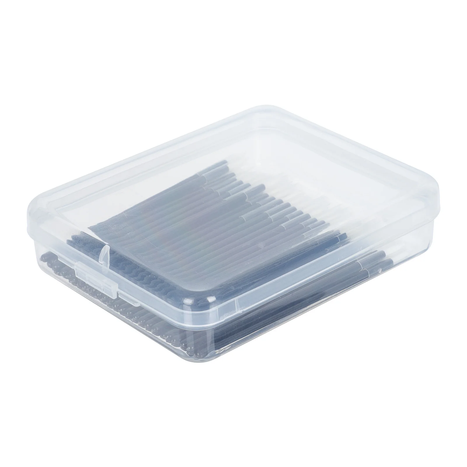 50 قطعة من فرشاة المكياج، فرشاة تحديد العيون، مقبض شعيرات مدمج محمول ممتاز لتطبيق تحديد الشفاه السائل الموحد #3