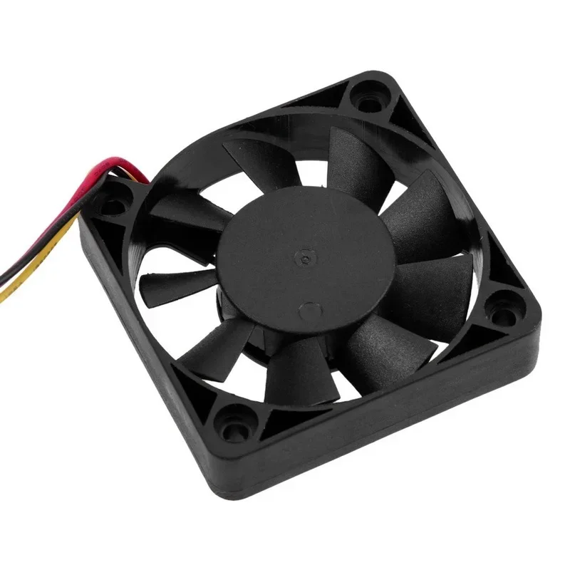 Ventilateur de refroidissement pour boîtier d'ordinateur, refroidisseur de processeur, 3 broches, 5cm, 12V DC