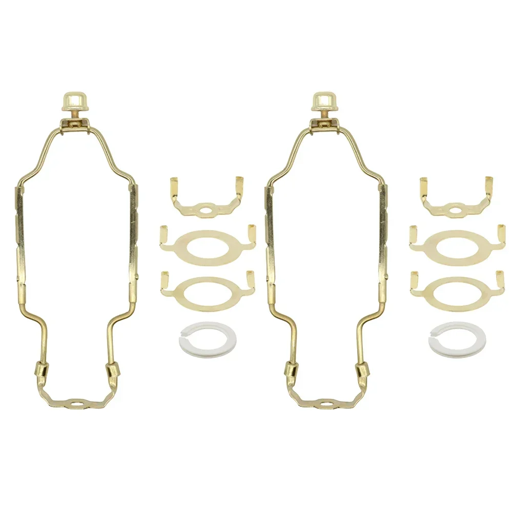 Adjustable Height Adjustable Lamp Shade Lighting Upgrades 7 To 10 Inches E14 Plastic Converter Easy Installation For Chandeliers