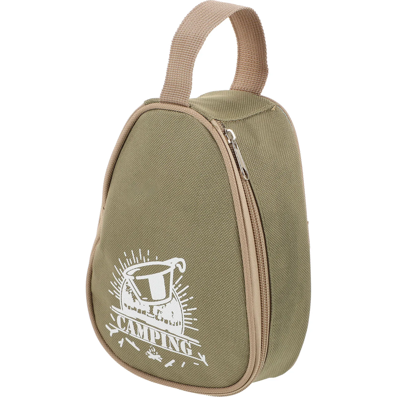 

Camping Cutlery Bag Portable Bowls Storage Oxford Cloth Durable Lightweight Hiking Utensils Organizer Outdoor Bowl Tote