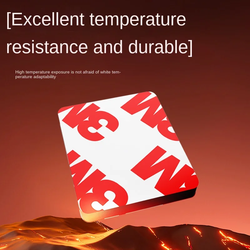 Cinta adhesiva de doble cara de espuma fuerte de 3M, adhesivo de doble cara para pared de alta viscosidad, impermeable, sin rastro, para el hogar y el coche