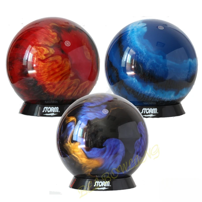 Professional bowling ball for linear flying saucer, three colors optional