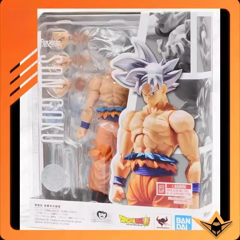 

В наличии: Коллекционная фигурка Bandai SHF Dragon Ball Super Son Goku Ultra Instinct с серебряными волосами, игрушка-подарок