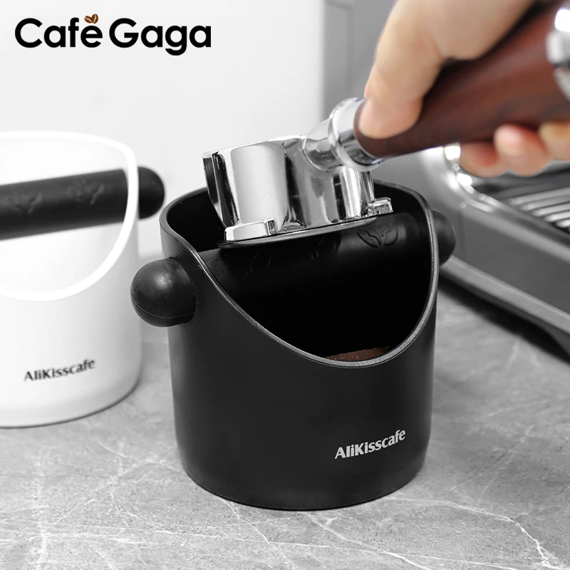 AliKisscafe Coffee Knock Box Grind Grounds Container Dump Slag Waste Bin Bar Home Cafe Barista Tool Espresso Machine Accessories