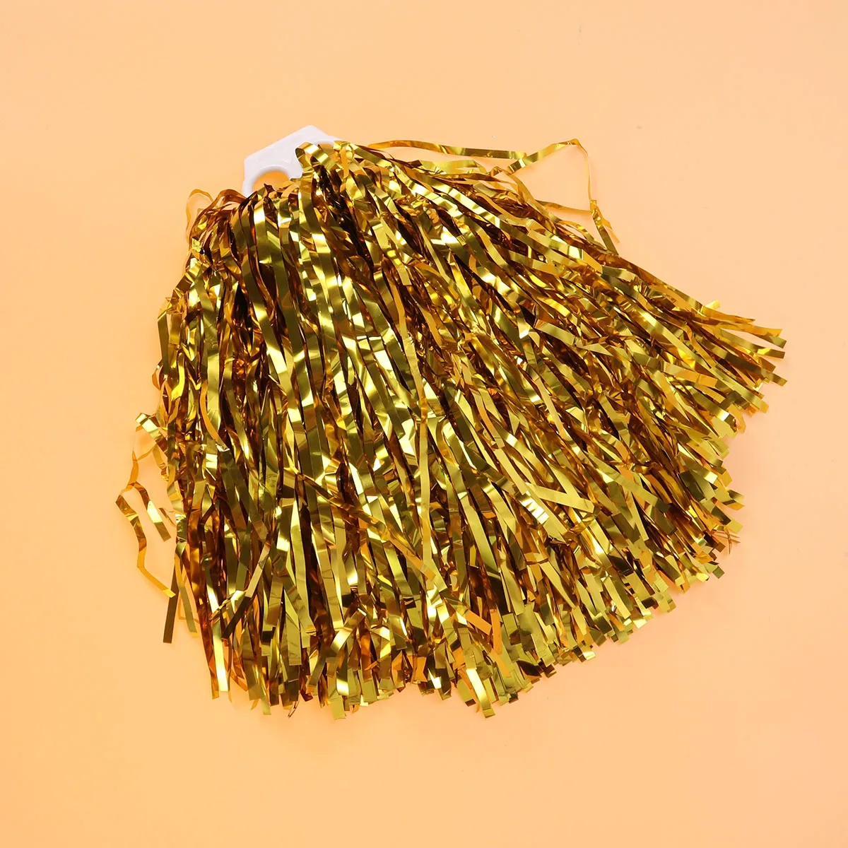 زوج واحد من ضوء حلقة بلاستيكية من Cheer Poms متينة ومناسبة لرياضات التشجيع للأطفال في المدارس الثانوية والكلية