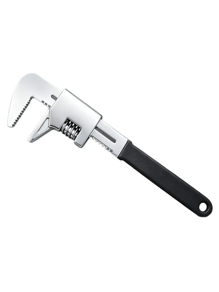 F-type Wrench Right Angle Wide Jaw Opening Adjustable Spanner Wrench Tools Use in Auto,Construction and Home Repairs