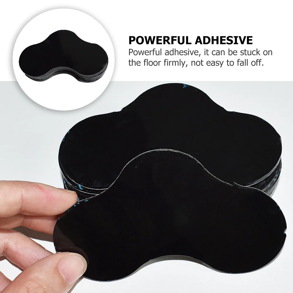 10 szt. Antypoślizgowe naklejki do dywanów, niewidoczne podkładki pod dywan, zapobiegające zwijaniu się, mocujące dywaniki, naklejki do dywanów