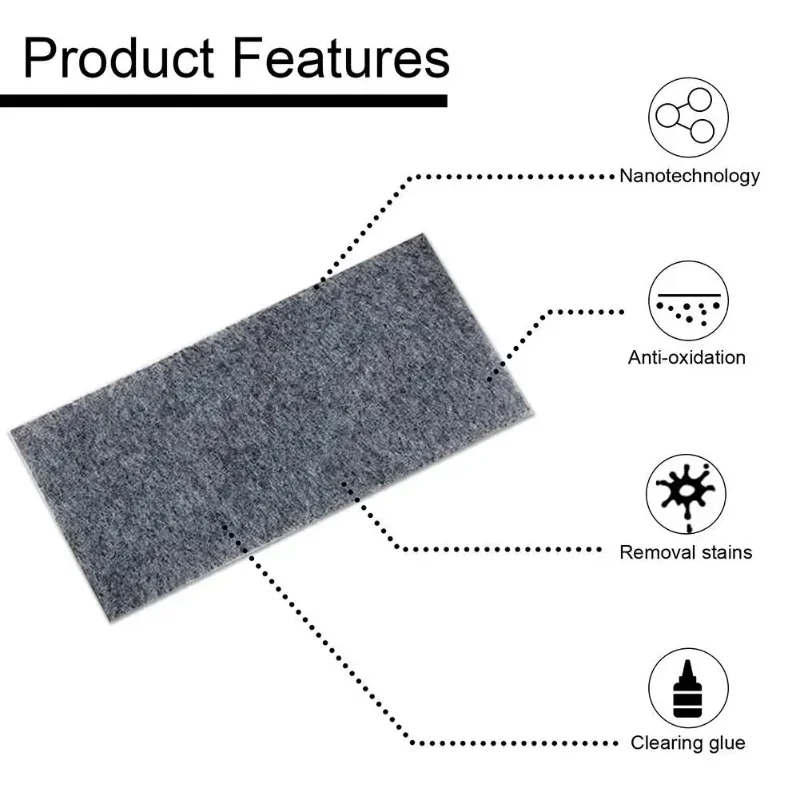 2026 Universal Nano Sparkle Car Polishing Cloth Anti-Scratch Metal Surface Instant Scratch Repair Smart Cleaning Cloth for Cars