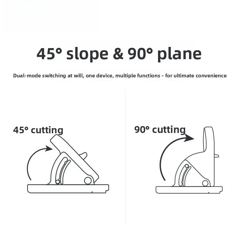 The Angled Cutting Knife Allows for DIY Cutting with A Flat Paper Cutter Cutting 45 Degrees and A 90-degree Inclined Paper Cut