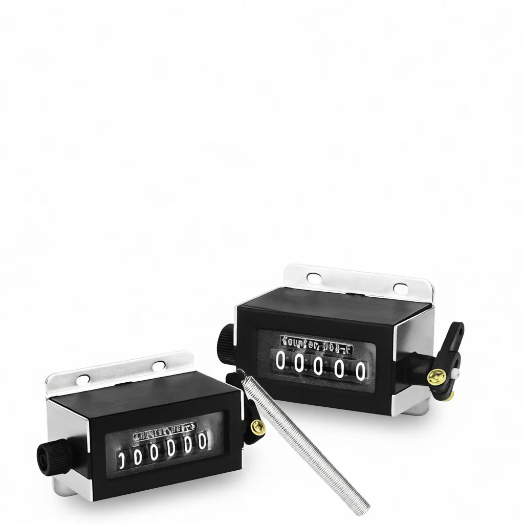 Industrial Mechanical Digit Pull Counter D67F D94S Punching Equipment Production Totalizer Manual Reset Measure Tooling