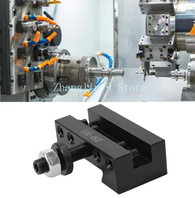 250-101 빠른 변경 도구 포스트, 고탄소강 내구성 CNC 터닝 선반 도구 홀더, 보링 밀링 커터 브래킷, 1 개