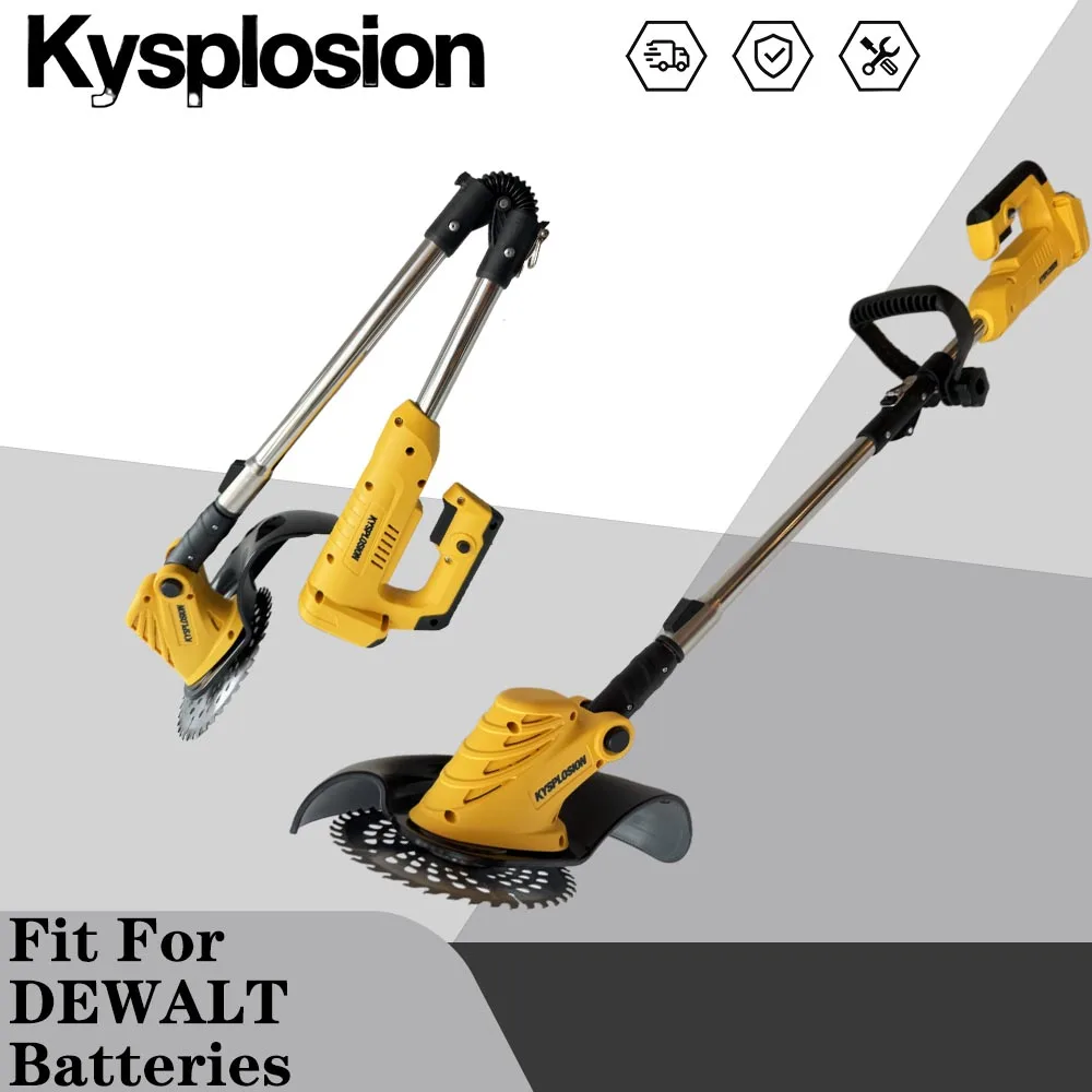 

collapsible Electric Brushless Motor Cordless Cutter Household Weeder Rechargeable For Garden Lawn Trimming for dewalt 20v