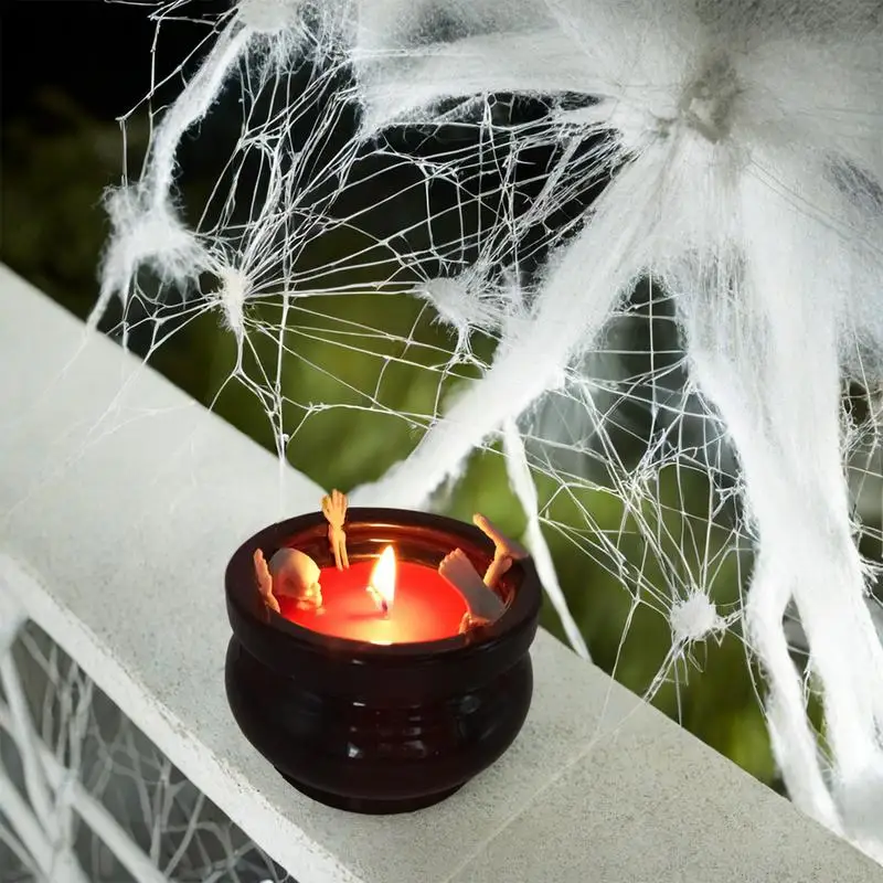 

Halloween Candles Unique Halloween Table Decor Decorative Halloween Bedroom Decors No Odor Eco-Friendly Halloween Decoration