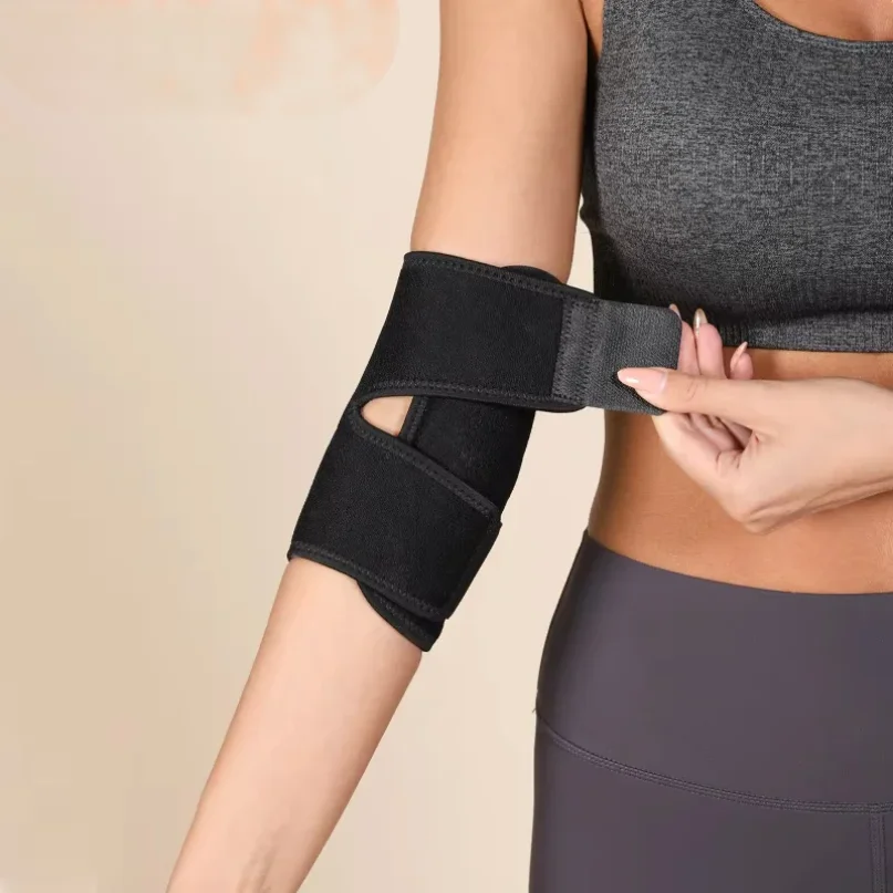 1Pcs Fitness Elbow Brace Compression Support Sleeve for Tendonitis, Tennis Elbow, Golf Treatment - Reduce Joint Pain
