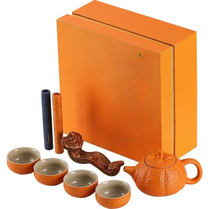 Tea set gift set company annual meeting business souvenir anniversary opening activities practical housewarming gifts