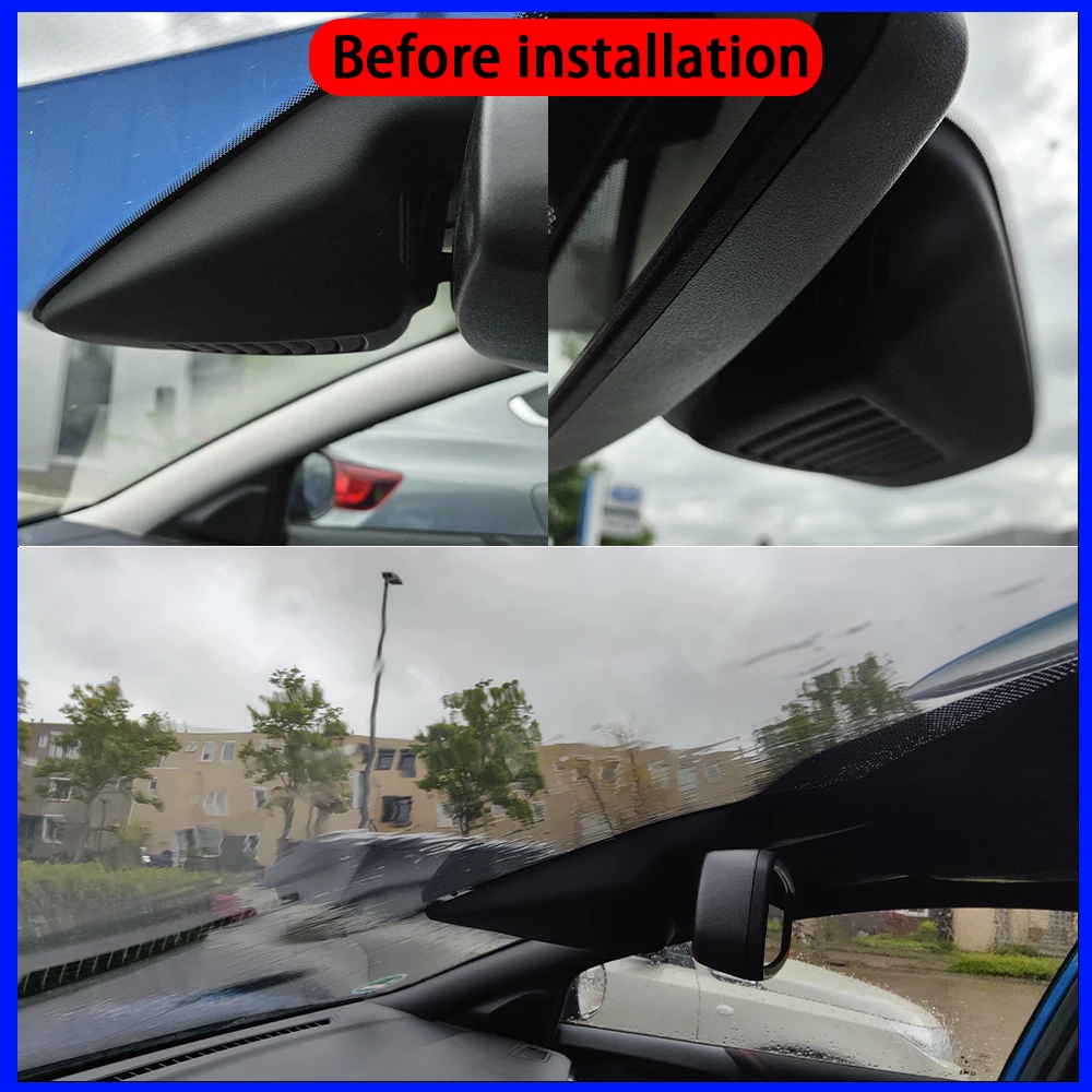 for Ford Ranger Europe Puma 2019-2025 OEM 4K DVR Dash Cam Front Rear Camera WiFi Video Recorder Plug and Play Loop Recording