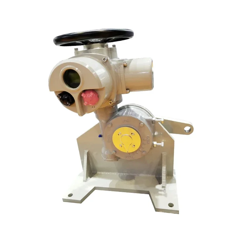 DQ600 DQ800 DQ1000 Quarter-Turn Intelligent Electric Valve Actuator