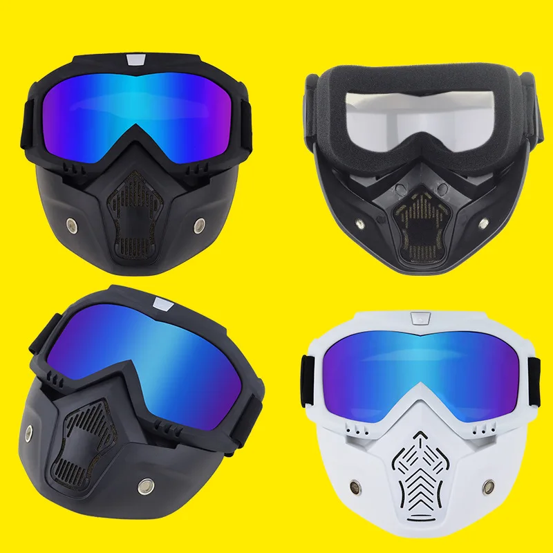 

Harley Retro Mask Racing Motorcycle Windproof Sand Goggles Riding Glasses Sunglasses Ski Goggles