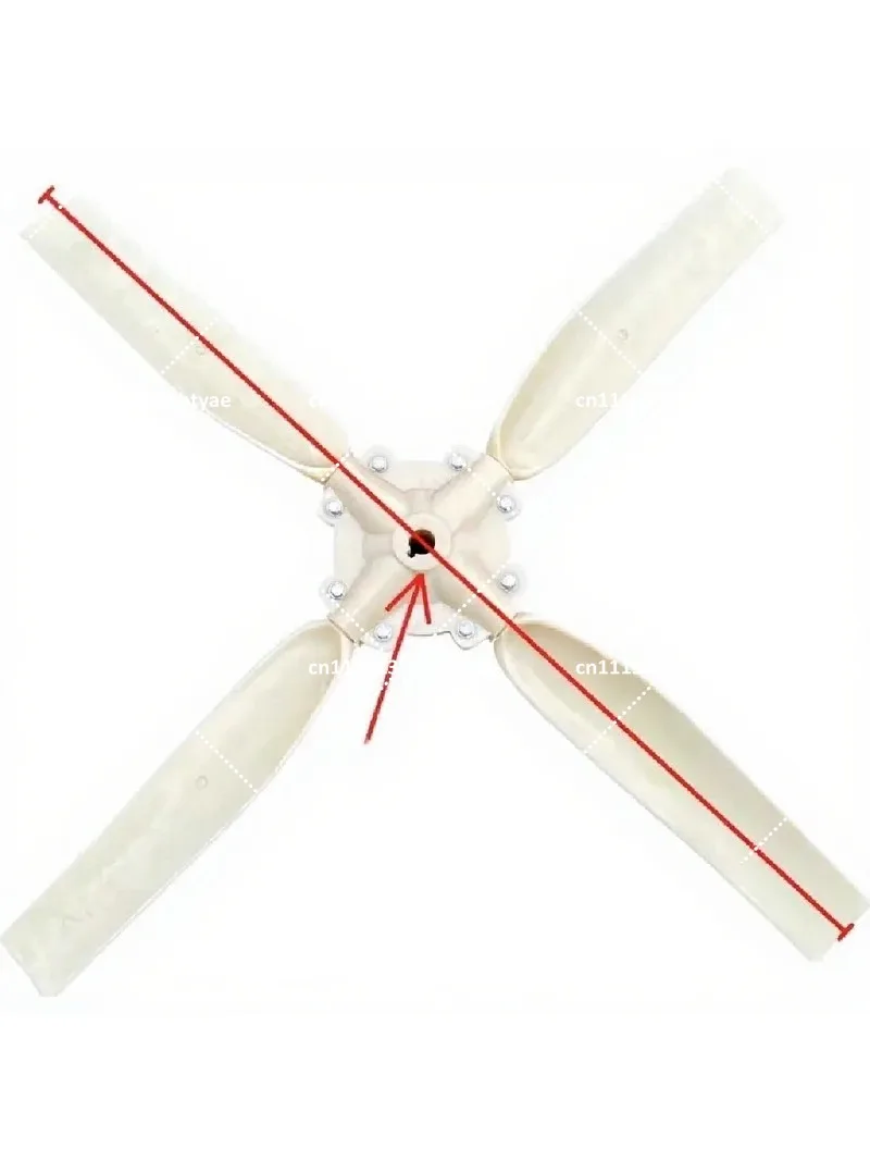 Cooling Tower Fan Blade Motor Water Tower Accessories ABS Silent Blade Replacement Part