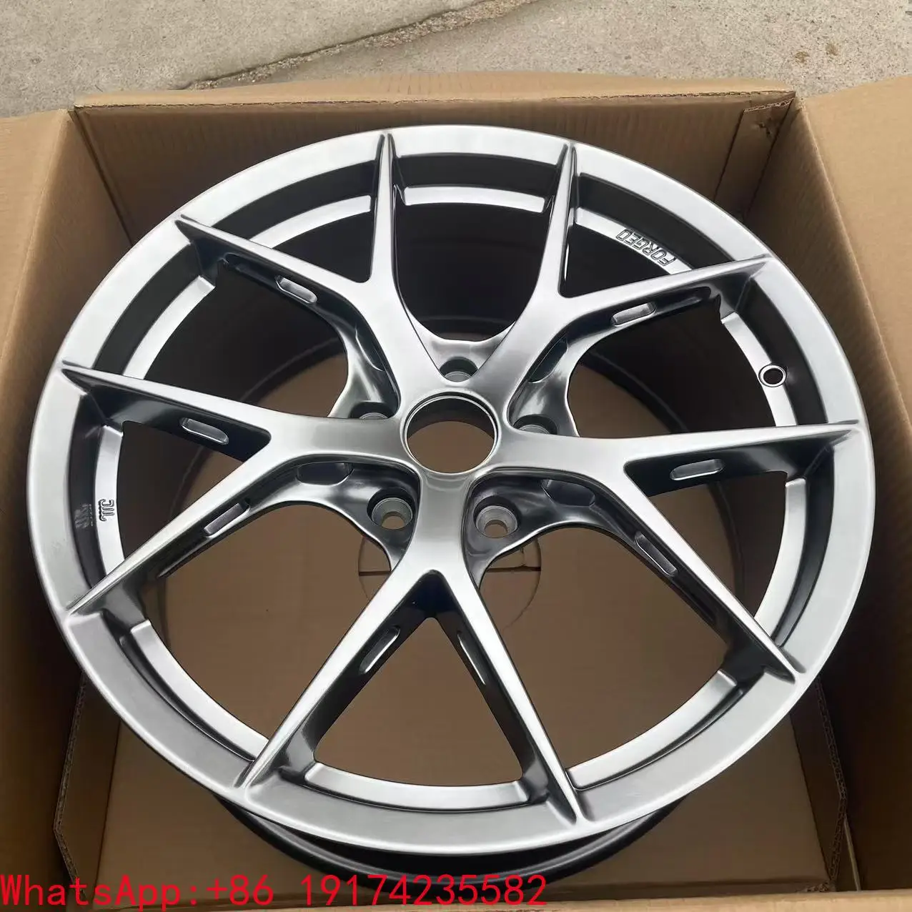 

Aluminum Alloy Concave Design 18\" 19\" Passenger Car Wheels Approved Flow Forming Technique Compatible