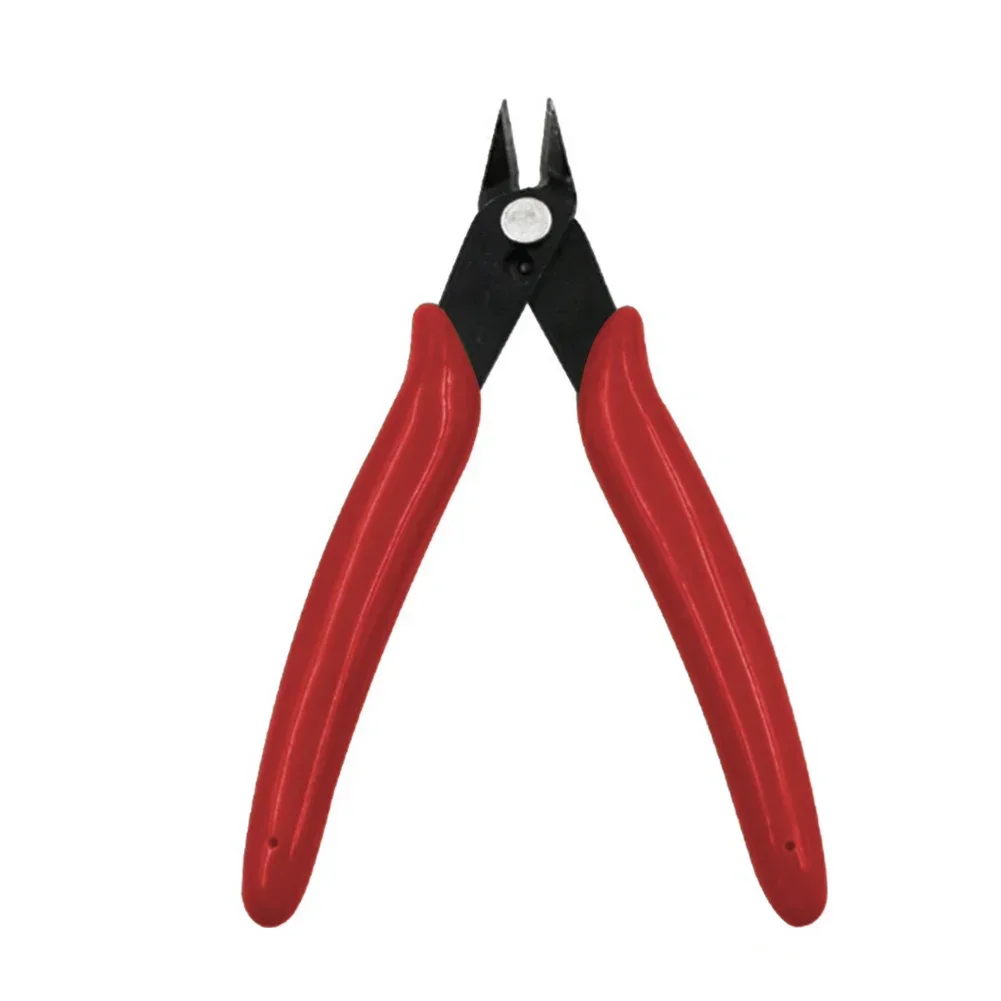 Diagonal Cable Cutter Plier Nipper Strippers 130*80 Mm Sturdy Tool Steel Electronic Feet For Cutting Wires New