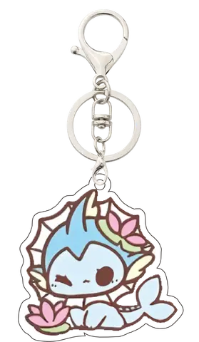 Akrylnyckelring Eeveelution Eevee Umbreon Espeon Jolteon Leafeon Vaporeon Sylveon Glaceon Flareon Mobilväska Hängsmycke Gåva 6 best sales eevee nyckelring - №5