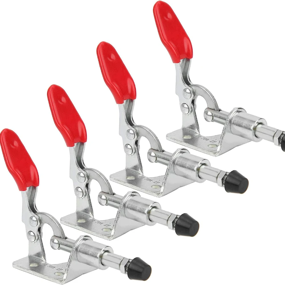 1/5PCS GH-301am Toggle Clamp Holding Latch45kg 99Lbs Clamping Force Push-pull Clamps 16mm Plunger Stroke Hand Tool Vertical Type