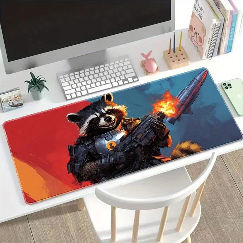 Within Reach! This Universe Mouse Pad Featuring Rocket Raccoon Is Perfect for Gamers And Makes a Great Gift for Search And Rescu
