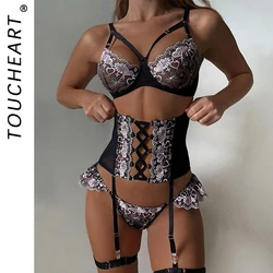 New Women's Underwear Sets Sexy Sets Bra Ladies Romantic Lingeries for Woman Lingerieset Dames Ensemble Lingeries Femmes Below