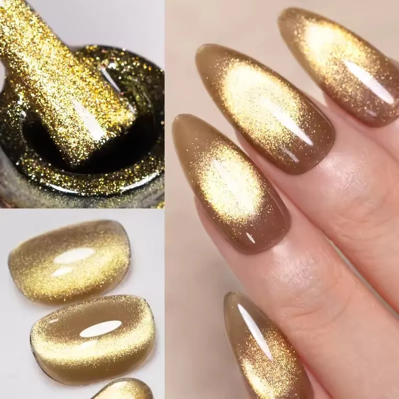 unhas em gel decoradas