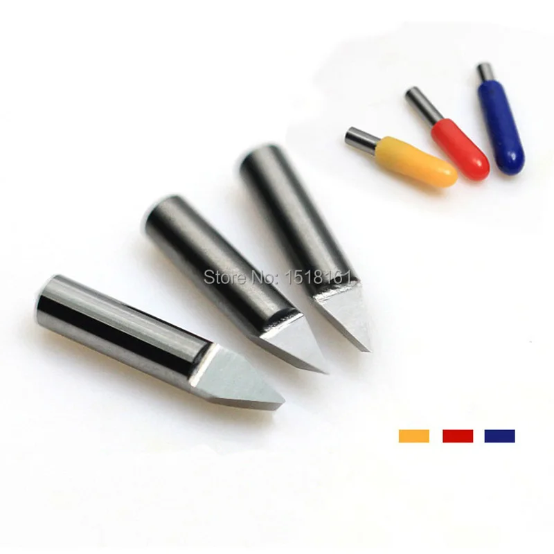 5PCS 10PCS Ioline Plotter Cutter 30/45/60 Degree Tungsten Blades Cutting Plotter Vinyl Cutter Knife for IOLINE Stick Cutter