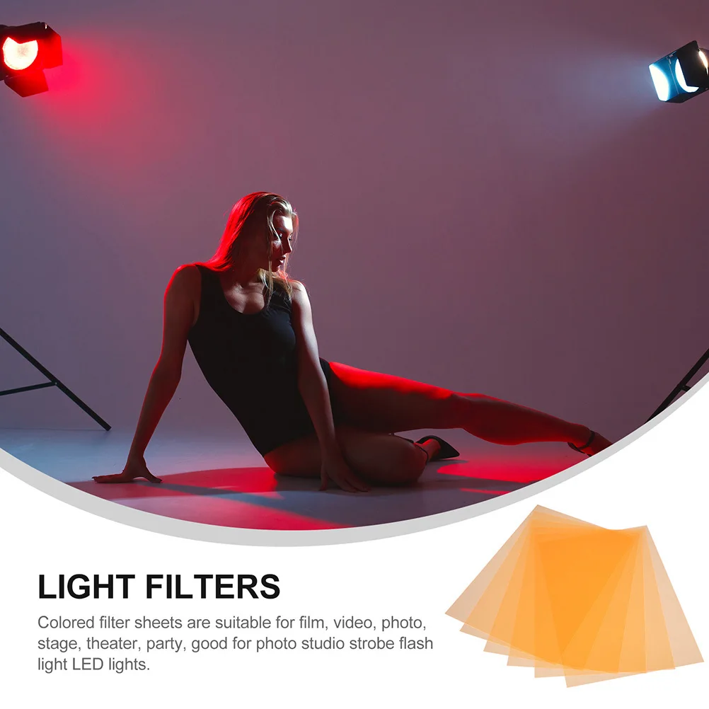 

Light Diffuser Sheets Translucent Colored Pvc Film For Photography Video Stage Lighting Gels Filter Sheet Led Color