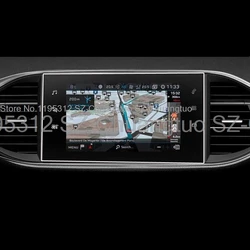 Tempered Glass Screen Protector Film For Peugeot 308 408 508  Car 9.7 inch 2016-2019 Navigation infotainment GPS radio