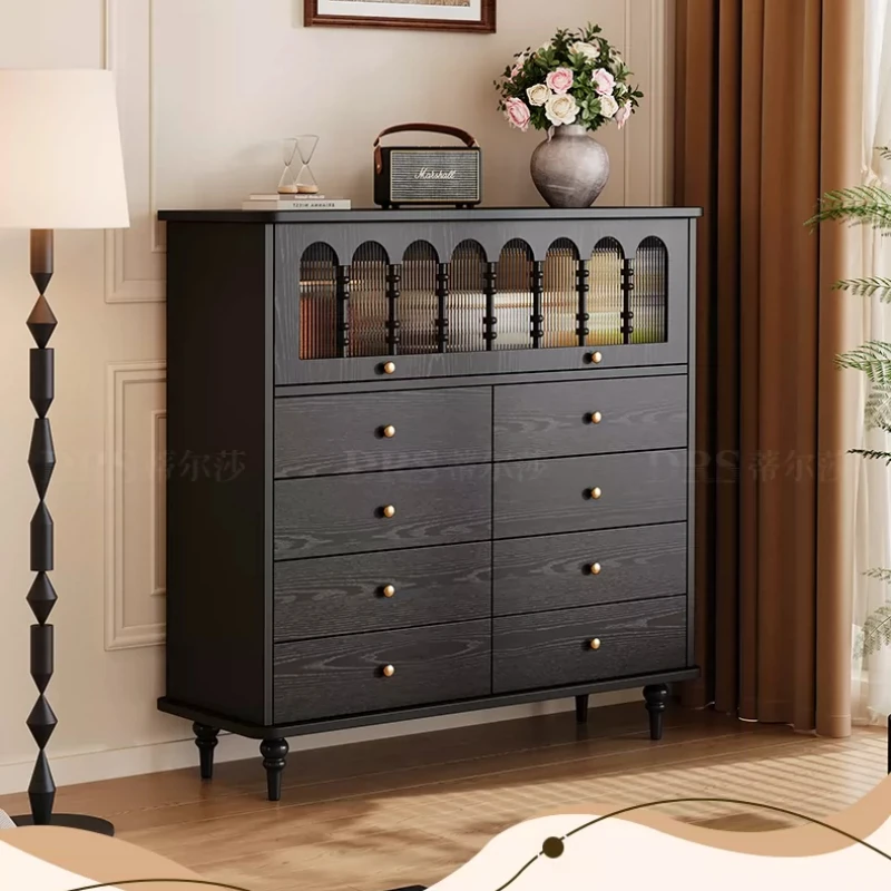 Nordic Minimalist Living Room Cabinet Luxury Wide Storage Cabinet Functional Vintage Armario Sala Living Room Furniture