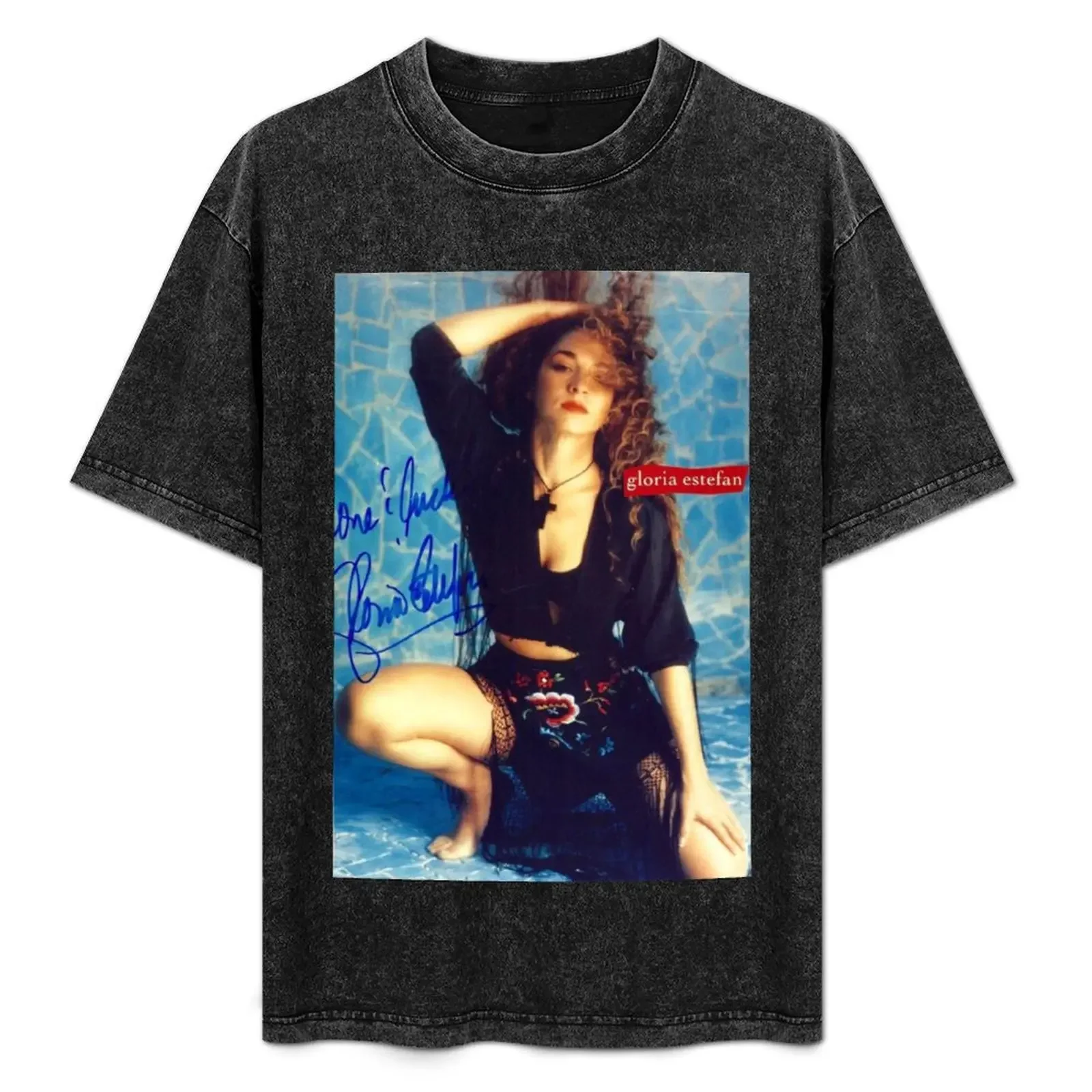 

GLORIA ESTEFAN MUSIC ARTWORK T-Shirt anime sweat T-shirts oversize custom shirt t shirts for men cotton