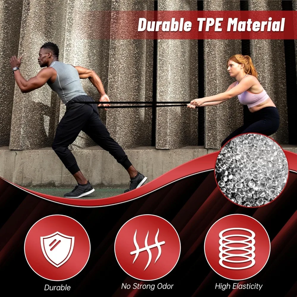 Pull Up Assistance Bands, 5-Level Resistance Bands for Working Out, Pull Up Bands for Men & Women, Exercise Bands for Full-Body - view 3