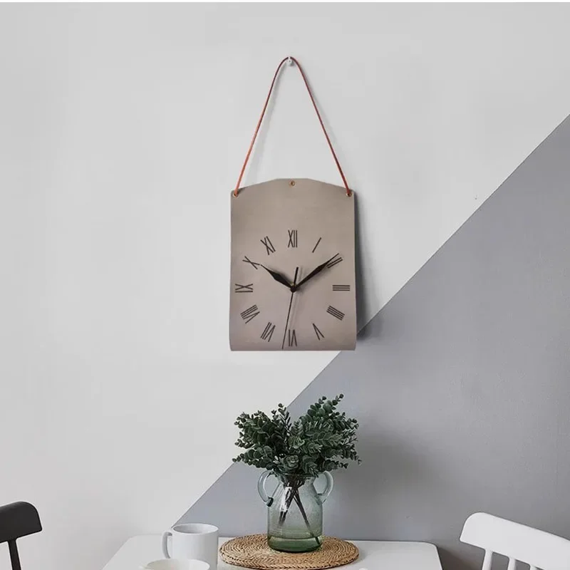 Modern Battery Wall Clock Bedroom Simple European Design Nordic Wall Clock Living Room Acrylic Reloj De Pared Home Decoration