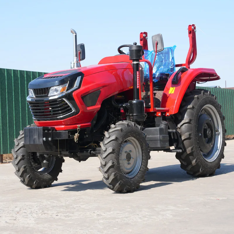 Hot Sell Heavy Duty Tractor Agricultural Machinery Compact 4x4 diesel Engine Tractor Agriculture Farming