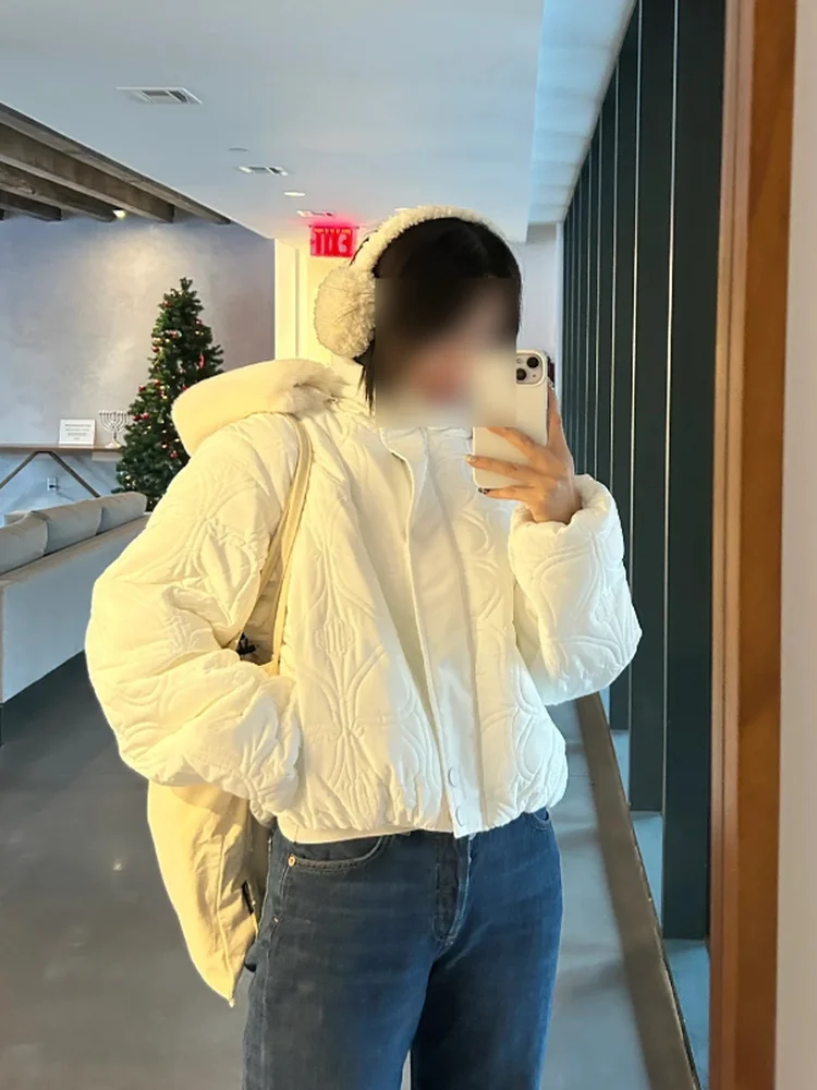 

Women's ort Cotton Jaet Hooded Waist-Cinching Commute Sle Long Sve Zipper Closure Regular Length Coat